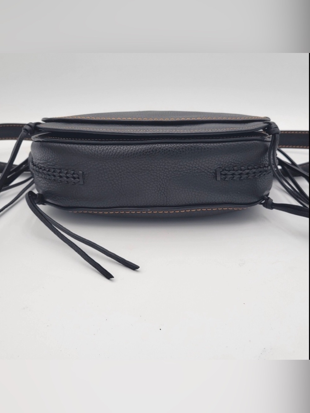 Coach 1941 Whiplash Saddle Bag, Black ππ - Picture 6 of 16
